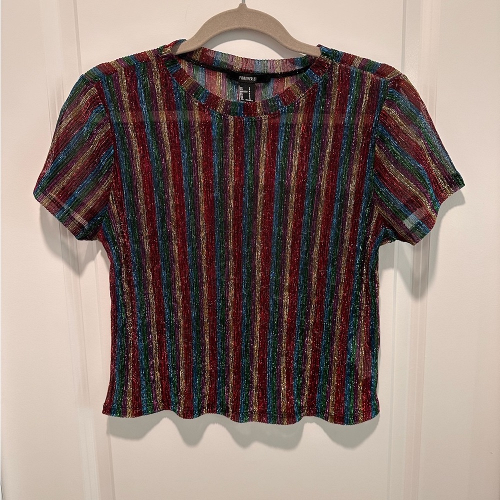 Sheer Glitter Shirt
